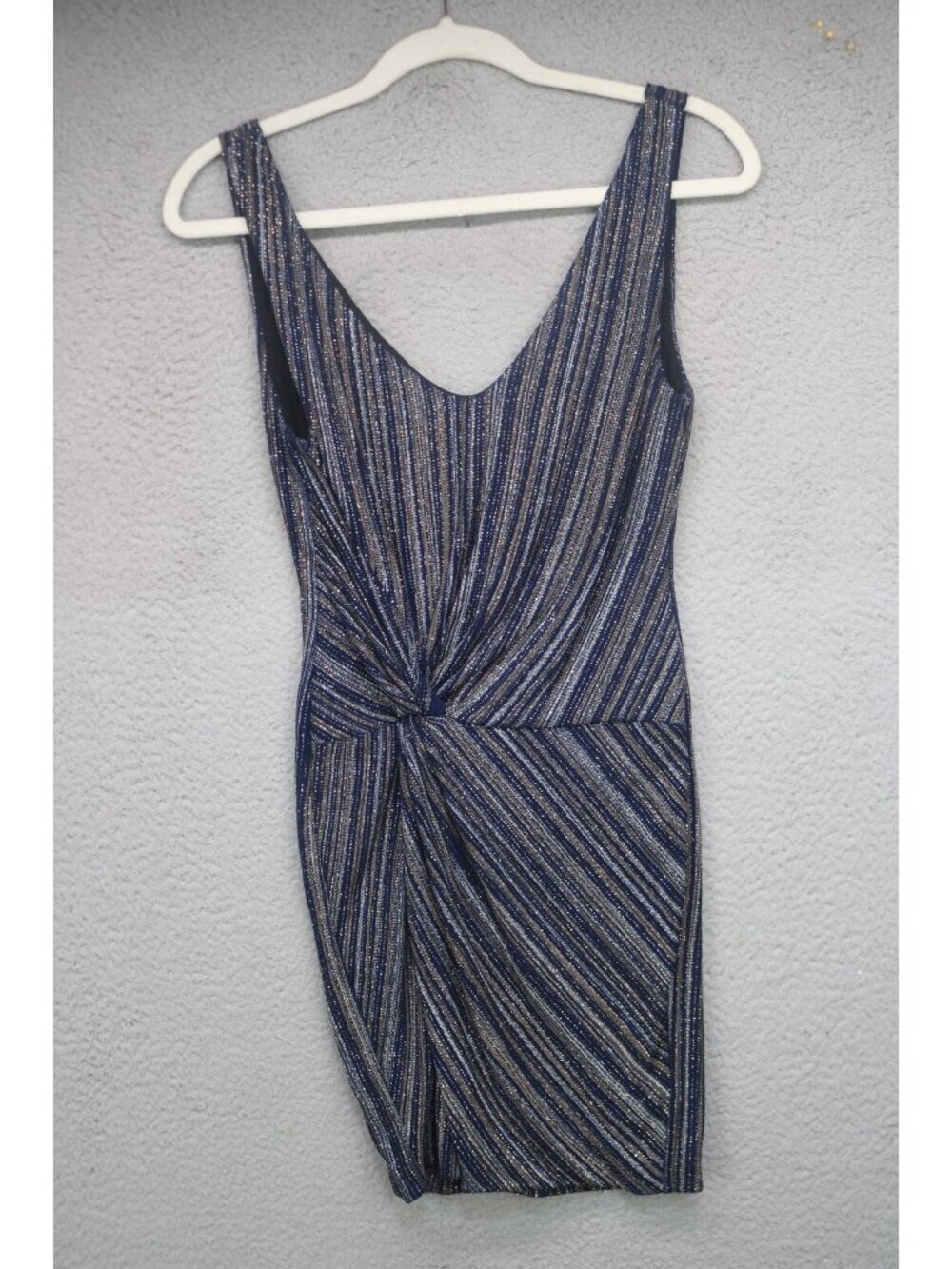 Guess by Marciano LA Sleeveless Sparkling Mini Cocktail Dress-Medium-Event